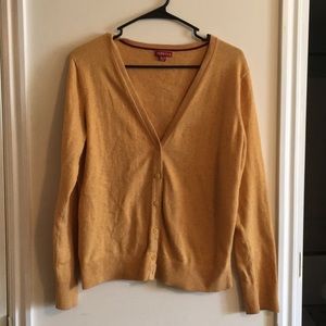 Mustard cardigan